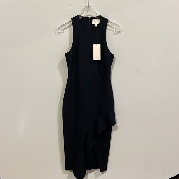NWT Cinq a Sept 5 * 7 Piper Dress in Navy - Picture 4 of 13